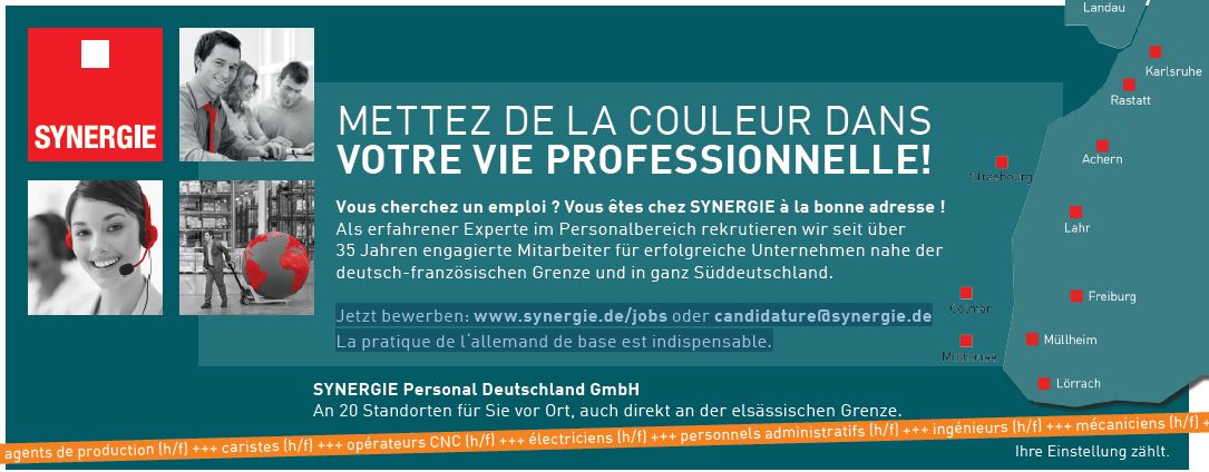 SYNERGIE recrute AGENTS DE PRODUCTION  H/F