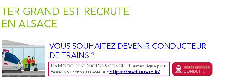 SNCF TER Grand Est recrute CONDUCTEUR/CONDUCTRICE DE TRAIN