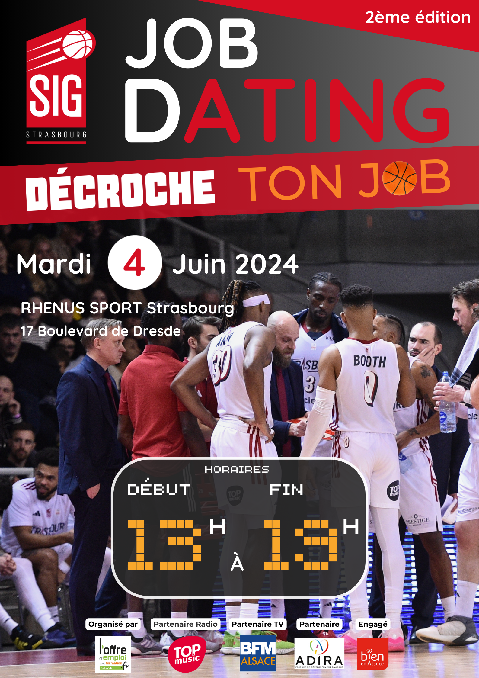 JOB DATING LE 4 JUIN 2024 - SIG STRASBOURG recrute JOB DATING - SIG STRASBOURG